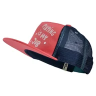 Czapki dla dzieci - Czapka z daszkiem dla dzieci Jack Wolfskin RIB CAP K sunset coral - M - miniaturka - grafika 1