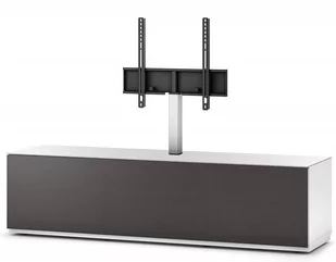 Sonorous STUDIO161 Szafka audio video z uchwytem na telewizor ST161-T-WHT-OLV-BS 7st161twhtolvbs - Szafki RTV - miniaturka - grafika 1