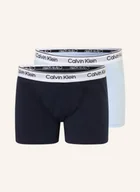 Majtki damskie - Calvin Klein Bokserki Icon Cotton Stretch, 2 Szt. blau - miniaturka - grafika 1
