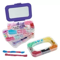 Prace ręczne dla dzieci - ONE TWO FUN - Pudełko z kolorowymi koralikami 1700 elementów - miniaturka - grafika 1