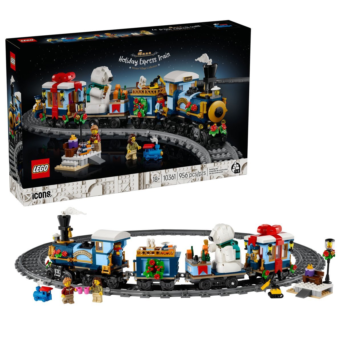 LEGO® 10361 ICONS - Świąteczny ekspres