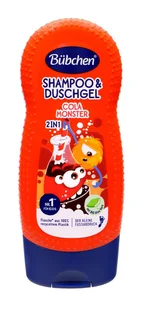 Bübchen 2in1 Cola Monster Szampon i Żel pod Prysznic 230 ml - Kosmetyki kąpielowe dla dzieci - miniaturka - grafika 1