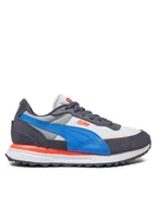 Buty dla chłopców - Puma Sneakersy Road Rider BTS Jr 398712 02 Niebieski - miniaturka - grafika 1