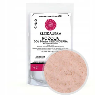 SÓL KŁODAWSKA RÓŻWA Niejodowana 1KG miałka - Sól - miniaturka - grafika 1