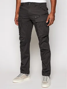 G-Star Raw Spodnie materiałowe Rovic D02190-5126-976 Szary Tapered Fit - Spodnie męskie - miniaturka - grafika 1