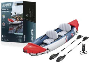 Kajak Dmuchany Dwuosobowy 321 x 88 cm Bestway 65077 Bestway - Kajaki - miniaturka - grafika 1