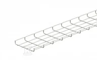 Kanały kablowe - Korytko siatkowe CF 30/100 EZ Koryto siatkowe 30x100mm,cynkowanie elektrolityczne, System E90 - miniaturka - grafika 1
