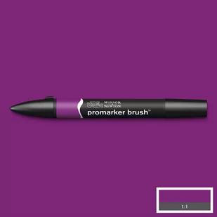 Winsor&Newton Colart International S.A. BrushMarker, Plum - Kredki, ołówki, pastele i pisaki - miniaturka - grafika 1