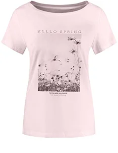 Taifun T-shirt damski, Wzory różowe, 34 PL - Koszulki i topy damskie - miniaturka - grafika 1