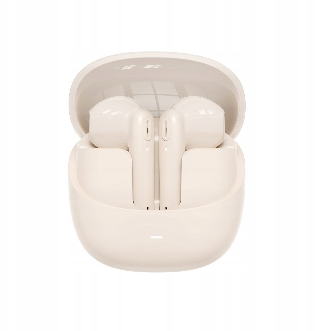 XO słuchawki Bluetooth X39 TWS beżowe