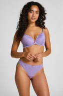 Majtki damskie - Hunkemöller Stringi Marine Fioletowy - miniaturka - grafika 1