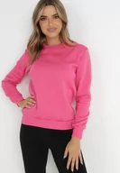 Bluzy damskie - Fuksjowa Bluza Sotear - miniaturka - grafika 1