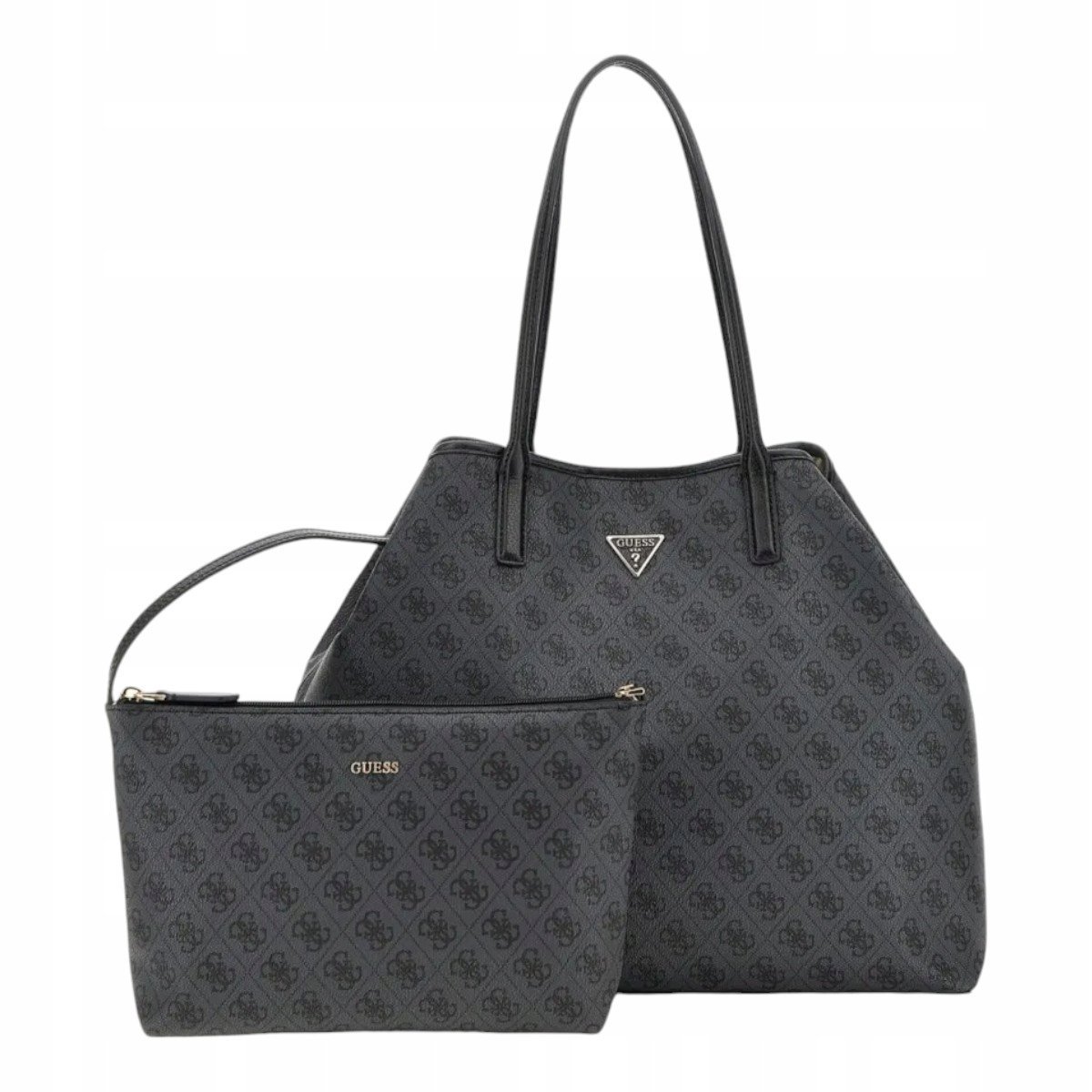 Guess torebka damska 2w1 victtoria lrg 2 in 1 szara
