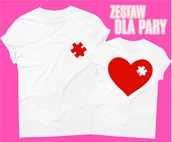 Gadżety dla niej i dla niego - koszulki dla pary, koszulki dla zakochanych - miniaturka - grafika 1