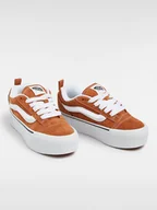 Trampki damskie - Vans Skórzane sneakersy "Knu Stack" w kolorze musztardowym - miniaturka - grafika 1