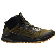 Buty trekkingowe męskie - Męskie buty outdoorowe Keen Zionic NXT Mid WP Dark Olive/Black US 10 - miniaturka - grafika 1