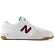 Buty dla dziewczynek - Buty New Balance sneakersy Jr GSB480FT białe - miniaturka - grafika 1