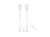 Pozostałe akcesoria sieciowe - Lanberg POE Injector adapter kit 15cm AD-POE-0015-W - miniaturka - grafika 1