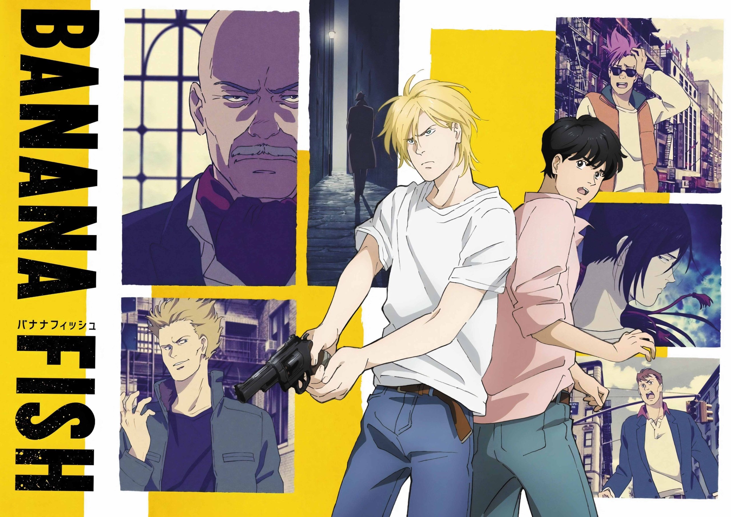 Plakat A3 anime manga Banana Fish