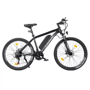 Rower elektryczny Touroll U1 26 MTB z silnikiem 250W, wyjmowalną baterią 13Ah, zasięg 65km, opony terenowe CST 26x2,1 cali - Rowery elektryczne - miniaturka - grafika 1
