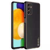 Etui i futerały do telefonów - Dux Ducis Yolo eleganckie etui pokrowiec ze skóry ekologicznej Samsung Galaxy A13 5G czarny - miniaturka - grafika 1