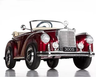 MERCEDES 300S DWA SILNIKI, , MIĘKKIE KOŁA, WOLNY START/ls618 - Pojazdy elektryczne dla dzieci - miniaturka - grafika 2