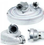 Węże ogrodowe i zraszacze - WĄŻ STRAŻACKI PARCIANY DO WODY 3 CALE 20M ZŁĄCZA WP20B - miniaturka - grafika 1