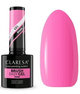 Claresa Brush Easy Gel Żel do Paznokci Pink - Lakiery do paznokci - miniaturka - grafika 1
