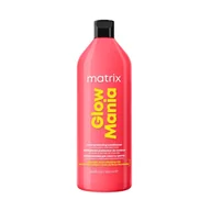Odżywki do włosów - Matrix Glow Mania, odżywka nabłyszczająca do włosów koloryzowanych, 1000ml - miniaturka - grafika 1