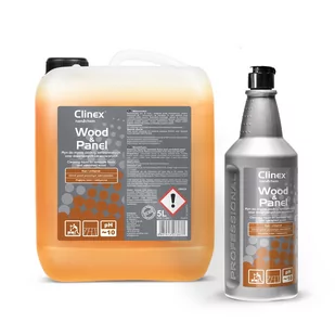 Clinex PBS Płyn WOOD&PANEL do podłóg drewnianych i paneli 1L CL77689 - Środki do podłóg i mebli - miniaturka - grafika 2