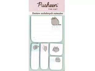 Zestaw ozdobnych notesów Pusheen The Cat 30k 77g, 5 sztuk, 7 x 14 cm Pusheen - Notesy i bloczki - miniaturka - grafika 1