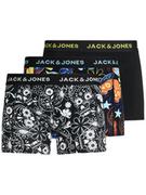 Majtki męskie - Jack&Jones Komplet 3 par bokserek Sugar Skull 12185485 Kolorowy - miniaturka - grafika 1