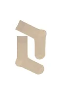 Skarpetki męskie - Gładkie skarpetki męskie garniturowe - miniaturka - grafika 1