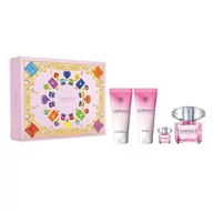 Zestawy perfum damskich - Versace Bright Crystal zestaw 90ml woda toaletowa + 5ml woda toaletowa + 100ml żel pod prysznic + 100ml balsam do ciała - miniaturka - grafika 1