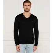 Swetry męskie - POLO RALPH LAUREN Wełniany sweter | Slim Fit - miniaturka - grafika 1