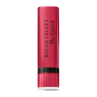 Bourjois Rouge Velvet The Lipstick, pomadka do ust 04 Hip Hip Pink, 2,4 g - Szminki - miniaturka - grafika 1
