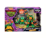Figurki dla dzieci - WOJOWNICZE ŻÓŁWIE NINJA Zestaw Figurka MICHELANGELO Evolution 3pak - miniaturka - grafika 1