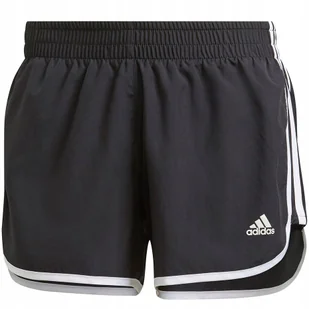 Spodenki damskie adidas Marathon 20 Short czarne GK5265 XL 4" - Spodenki damskie - miniaturka - grafika 1