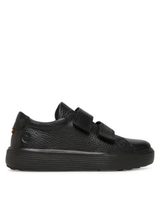 ECCO Sneakersy 71381251052 Czarny - Buty dla chłopców - miniaturka - grafika 1