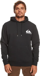 bluza męska QUIKSILVER OMNI LOGO HOOD Black - KVJ0 - Bluzy męskie - miniaturka - grafika 1