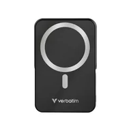 Powerbanki - Verbatim, powerbank z ładowaniem bezprzewodowym, 5V, ładowanie telefonu, 32264, 10 000mAh, Mocowanie magnetyczne, czarna - miniaturka - grafika 1