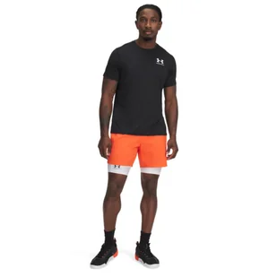 Męskie spodenki treningowe Under Armour UA Vanish Elite Short - pomarańczowe - Spodenki męskie - miniaturka - grafika 1