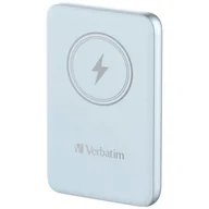 Powerbanki - Verbatim Powerbank indukcyjny `n` Go 15W 10000mAh Wireless Magnetic niebieski/blue 32247 - miniaturka - grafika 1