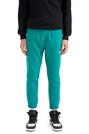 Spodenki męskie - DeFacto Męskie spodnie do biegania – męskie spodnie sportowe (zielone, L), zielony, L - miniaturka - grafika 1