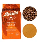 Kawa - Merrild Vienna Roast kawa ziarnista 1kg - miniaturka - grafika 1