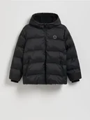 Kurtki i płaszcze dla chłopców - Reserved - Kurtka z kapturem - czarny - miniaturka - grafika 1