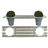 Ławki ogrodowe - Esschert Design ławka na donice 180 cm NG71 421292 421292 - miniaturka - grafika 1