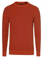 Swetry męskie - Jack & Jones - Sweter męski  Jjematt, brązowy|pomarańczowy - miniaturka - grafika 1