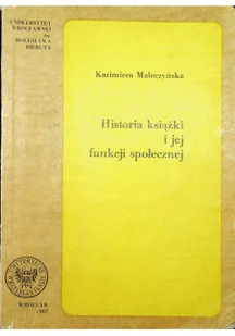 Historia książki i jej funkcji społecznej - Historia świata - miniaturka - grafika 1