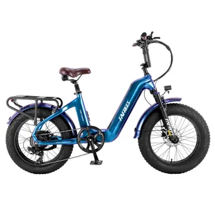 FAFREES F20 Master E-bike 20*4.0 inch Air Tire 500W Rear Drive 25km/h Max Speed 48V 22.5Ah Battery 140-160km Range -Blue - Rowery - miniaturka - grafika 6